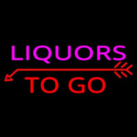 Liquors To Go Leuchtreklame