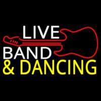 Live Bands Leuchtreklame