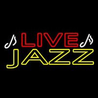 Live Jazz 1 Leuchtreklame