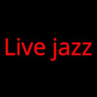 Live Jazz 1 Leuchtreklame