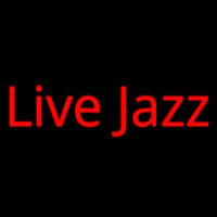 Live Jazz Leuchtreklame