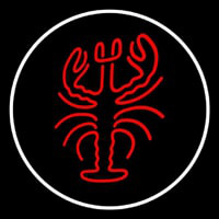Lobster Logo Oval Leuchtreklame