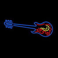 Logo Guitar Leuchtreklame