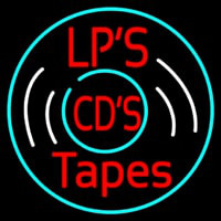 Lps Cds Tapes Leuchtreklame