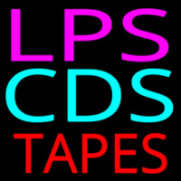 Lps Cds Tapes Leuchtreklame