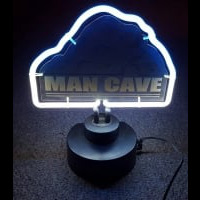 Man Cave Desktop Leuchtreklame