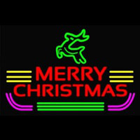 Marry Christmas Logo Leuchtreklame