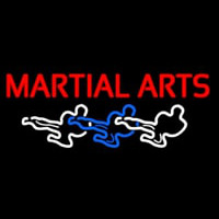 Martial Arts Leuchtreklame