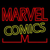 Marvel Comics Leuchtreklame