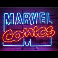 Marvel Comics Leuchtreklame