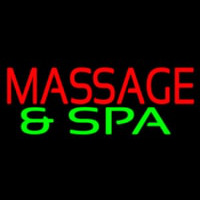 Massage And Spa Leuchtreklame