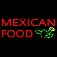 Me ican Food Logo Leuchtreklame