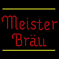 Meister Brau Logo Leuchtreklame