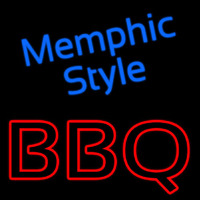 Memphis Style Bbq Leuchtreklame