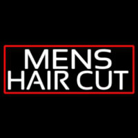 Mens Hair Cut Leuchtreklame