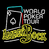 Michelob Amber Bock World Poker Tour Leuchtreklame