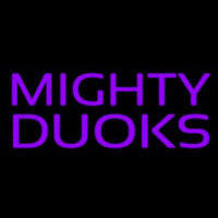 Mighty Duoks Leuchtreklame