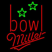 Miller Bowling Alley Beer Sign Leuchtreklame