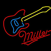Miller Guitar Leuchtreklame