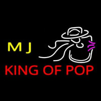 Mj King Of Pop Leuchtreklame