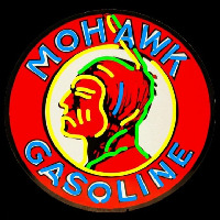 Mohawk Gasoline Leuchtreklame