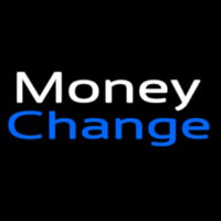Money Change Leuchtreklame