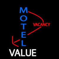 Motel Vacancy Value With Arrow Leuchtreklame