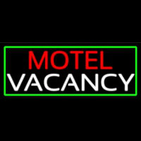 Motel Vacancy With Green Leuchtreklame