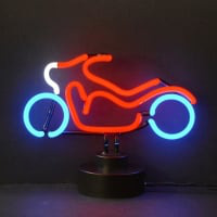Motorcycle Desktop Leuchtreklame