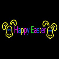 Multicolor Happy Easter Leuchtreklame