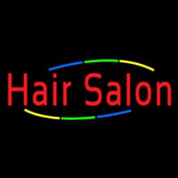 Multicolored Hair Salon Leuchtreklame