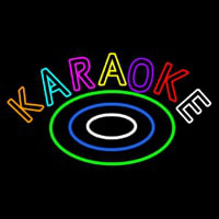 Multicolored Karaoke Leuchtreklame