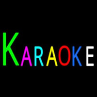 Multicolored Karaoke Leuchtreklame