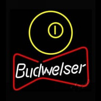 NEW Budweiser Pool Bowtie Beer Light Leuchtreklame