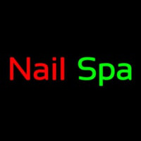 Nail Spa Leuchtreklame