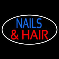 Nails And Hair Leuchtreklame