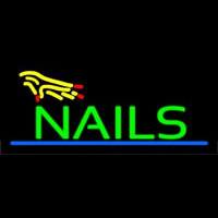 Nails Hand Leuchtreklame