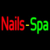 Nails Spa Leuchtreklame