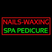 Nails Wa ing Spa Pedicure Leuchtreklame