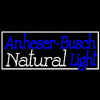 Natural Light Anheuser Busch Beer Sign Leuchtreklame