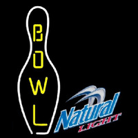 Natural Light Bowling Beer Sign Leuchtreklame