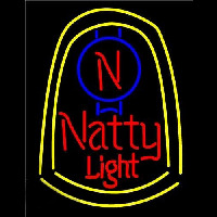 Natural Natty Light Beer Sign Leuchtreklame