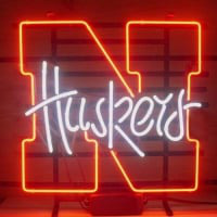 Nebraska Cornhuskers Huskers Leuchtreklame