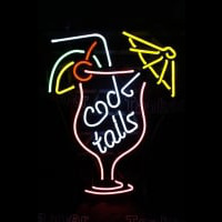 New COCKTAILS Leuchtreklame