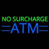 No Surcharge Atm 1 Leuchtreklame