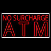 No Surcharge Atm Leuchtreklame