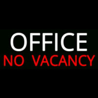 Office No Vacancy Leuchtreklame