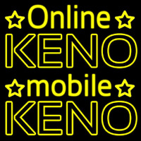 Online Keno Mobile Keno Leuchtreklame