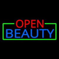 Open Beauty Salon Leuchtreklame
