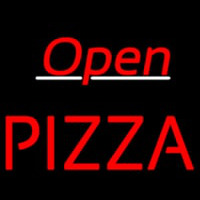 Open Block Pizza Leuchtreklame